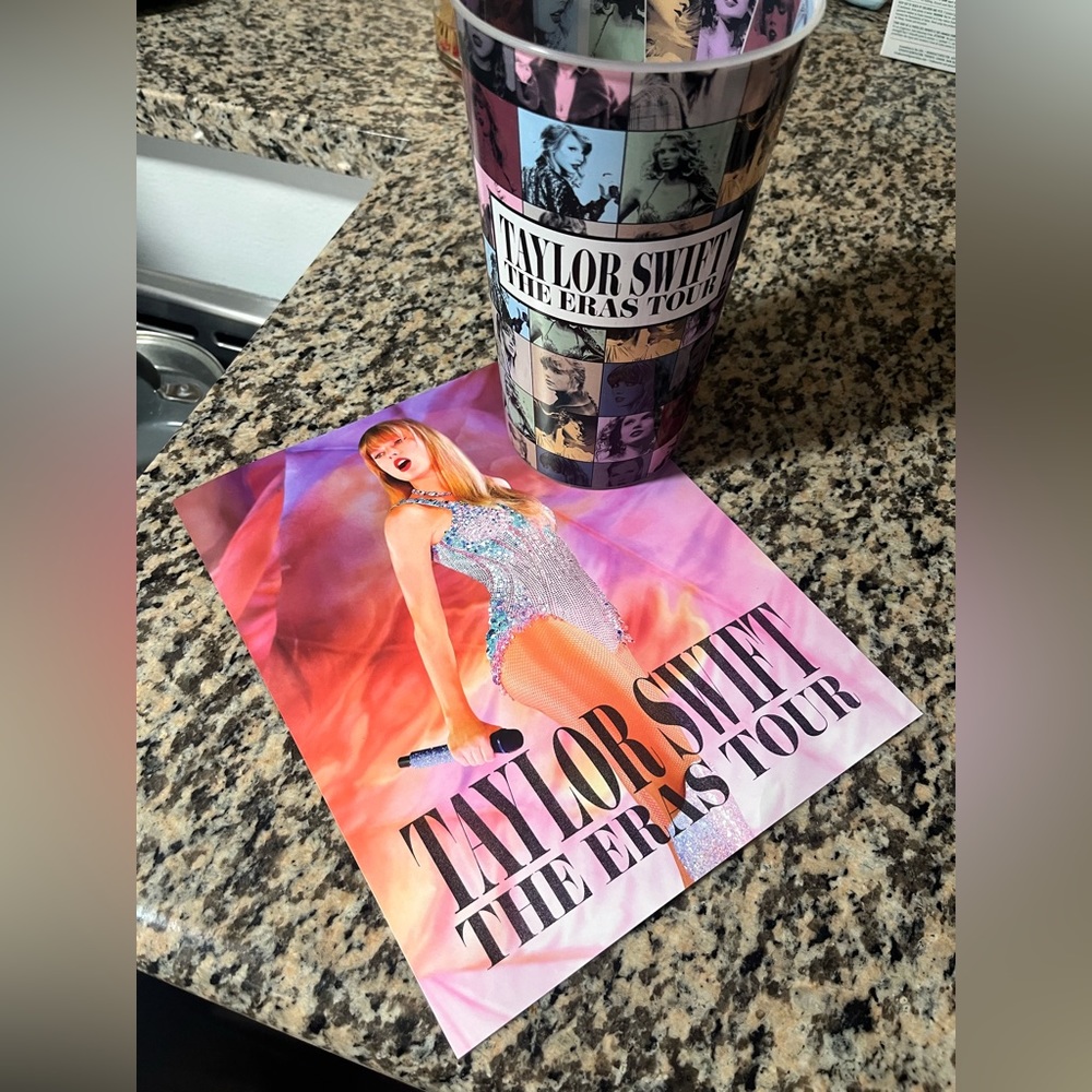 *Exclusive* Taylor Swift Eras Tour AMC Cup and Poster